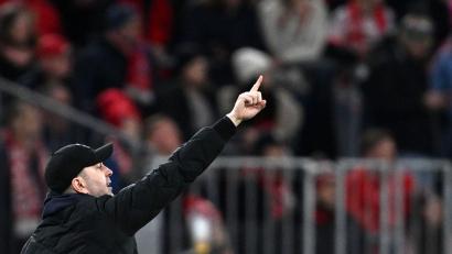 Bild: Sven Hoppe/dpa
Ole Werner war nach dem 0:2 beim FC Bayern wütend auf die Schiedsrichter.