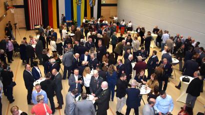 Bild: rgr
Über 250 Gäste nahmen am Neujahrsempfang der Stadt Grafenwöhr und des Stadtverbandes teil.