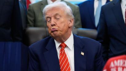 Bild: Alex Brandon/AP/dpa
US-Präsident Trump hat vor den Wahlen im November noch einiges vor. (Archivfoto)