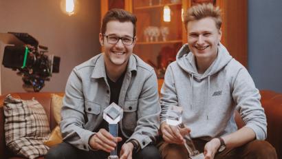 Bild: Cut Nochmal
Jonas Plößner (links) und Maximilian Melzner (rechts) sind die beiden Geschäftsführer der Firma "Cut Nochmal".