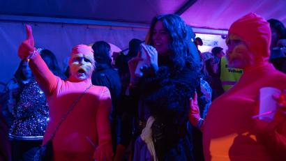 Bild: Noah Wegmüller-Kocher
Das Kostüm des orangefarbenen Lorax war in diesem Jahr ein Renner.