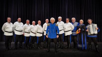 Bild: Manfred Esser/exb
Peter Orloff ist mit dem Schwarzmeer Kosaken-Chor auf Abschiedstournee.