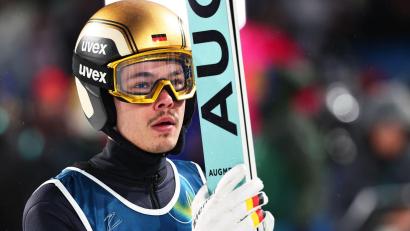 Bild: Daniel Karmann/dpa
Philipp Raimund konnte diesmal nicht in den Kampf um die Medaillen eingreifen.