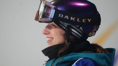 Bild: Ulrik Pedersen/CSM via ZUMA Press Wire/dpa
Hat gut lachen: Annika Morgan steht im Finale. (Archivbild)