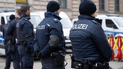 Bild: Marijan Murat/dpa
Zahlreiche Polizisten waren im Umfeld der Münchner Sicherheitskonferenz im Einsatz.