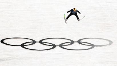 Bild: Daniel Karmann/dpa
Agnes Reisch war beste Deutsche auf der Großschanze.