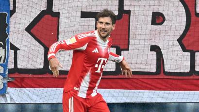 Bild: Carmen Jaspersen/dpa
Leon Goretzka nach seinem Tor in Bremen.