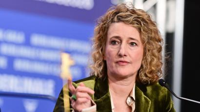 Bild: Sebastian Christoph Gollnow/dpa
Festivalleiterin Tricia Tuttle stellt sich hinter die Filmschaffenden. (Archivbild)