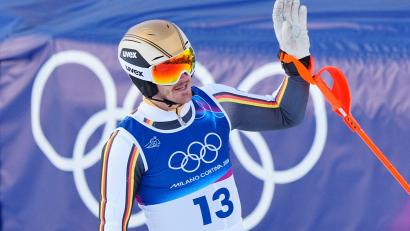 Bild: Michael Kappeler/dpa
Linus Straßer nach seinem letzten Olympia-Rennen.