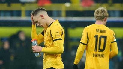 Bild: Bernd Thissen/dpa
Nico Schlotterbeck fehlt Borussia Dortmund gegen Atalanta Bergamo. (Archivbild)