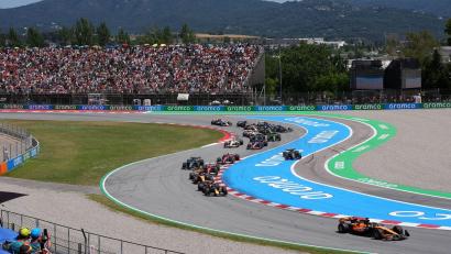 Bild: Bradley Collyer/PA Wire/dpa
Barcelona hat doch eine Zukunft in der Formel 1. (Archivbild)