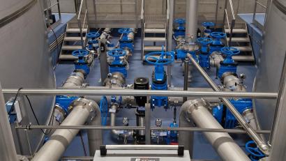 Bild: no
Modernste Technik wurde beim Hochbehälter in Schwenderöd verbaut.