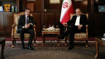 Bild: Vahid Salemi/AP
Die Beziehungen zwischen der IAEA und Teheran sind seit Jahren angespannt. (Archivbild)