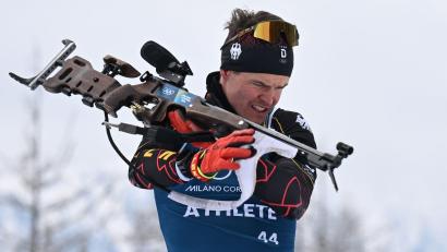 Bild: Hendrik Schmidt/dpa
Philipp Horn traut seinem Team mit der Staffel viel zu.