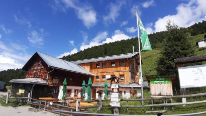 Bild: Kunz
Die Weidener Hütte.