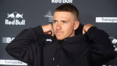 Bild: Clara Margais/dpa
Wird am Berg abgehängt: Remco Evenepoel. (Archivbild)