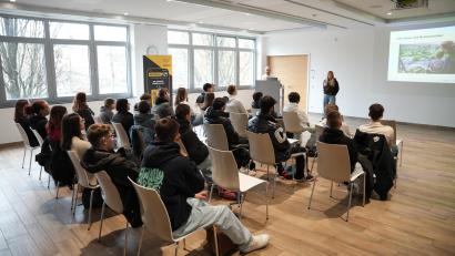 Bild: Jakob Graf
Bei Oberpfalz-Medien erhalten Schüler einen Einblick in die Arbeit von Journalisten.