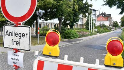 Symbolbild: Petra Hartl
Die Plechstraße in Amberg ist vom 23. Februar bis zum 13. März gesperrt