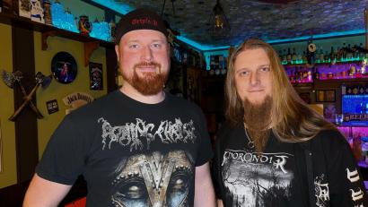 Bild: Michael Glettner
Mit ihrem Helles&Hellfire-Festival verlegen die Veranstalter, Michael Glettner (links) und Kevin Wienerl, nach Wurz.