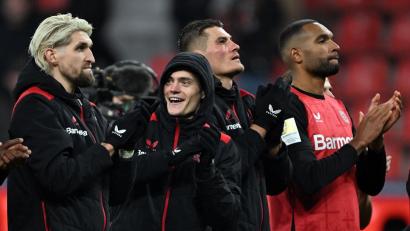 Bild: Federico Gambarini/dpa
Robert Andrich und Florian Wirtz waren bei Bayer Leverkusen Mannschaftskollegen. (Archivbild)