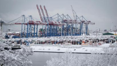 Bild: Christian Charisius/dpa
Schleppender Start für die deutsche Wirtschaft ins Jahr 2026. (Symbolbild)