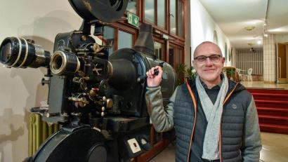 Archivbild: Stephan Huber
Andreas Wörz in seinem Ring-Theater. Am Montag, 23. Februar, soll sich für die Amberger Kultureinrichtung ein Förderverein gründen.