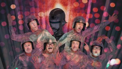 Bild: Lars Kienle/exb
Comedy und A-Cappella-Gesang vereint das Ensemble Six Pack.