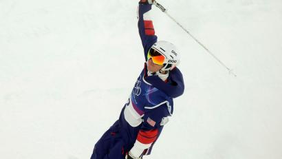 Bild: Oliver Weiken/dpa
Krönt sich zum Olympiasieger: Alex Ferreira