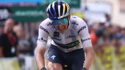 Bild: Anne-Christine Poujoulat/AFP/dpa
Florian Lipowitz fuhr bei der Algarve-Rundfahrt sein erstes Einzelzeitfahren der Saison. (Archivbild)