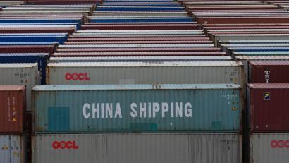 Bild: Marcus Brandt/dpa
Die deutschen Exporte sind 2025 erstmals seit zwei Jahren wieder gewachsen (Archivbild)