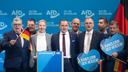 Bild: Sebastian Kahnert/dpa
Der Bundesvorstand der AfD möchte sich am Montagabend mit den internen Vorwürfen gegen führende Funktionäre der AfD-Niedersachsen beschäftigen. (Archivfoto)