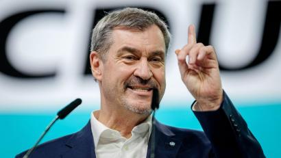 Bild: Kay Nietfeld/dpa
CSU-Chef Söder plädiert für eine klare Hackordnung in der Koalition.