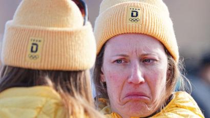 Bild: Michael Kappeler/dpa
Musste eine Olympia-Enttäuschung verkraften: Skirennfahrerin Lena Dürr (Archivbild).