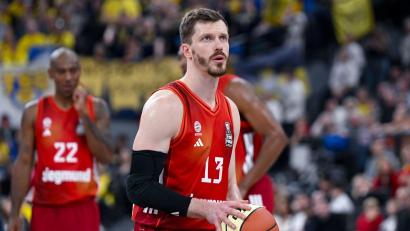 Bild: Sven Hoppe/dpa
Andreas Obst und die Bayern-Basketballer erlebten den nächsten Pokal-Frust.