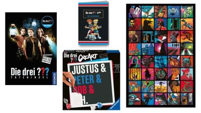 Bild: bigSmile Entertainment, WDR mediagroup GmbH
Gewinnset von "Die drei ???"