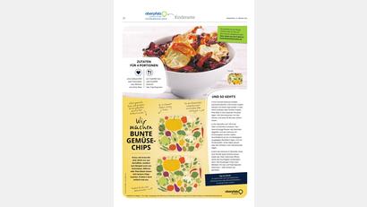 Bild: Oberpfalz Medien
Wir machen bunte Gemüsechips.