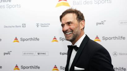 Bild: Hannes P. Albert/dpa
Jürgen Klopp will sich für Olympische Spiele in Deutschland einsetzen.