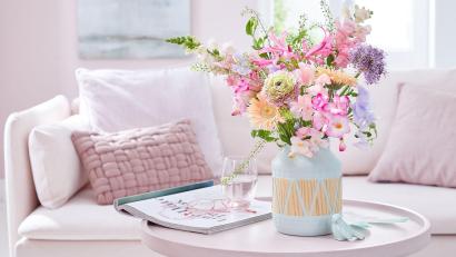 Bild: tesa/DIY Academy
Vase aus Konservenglas.