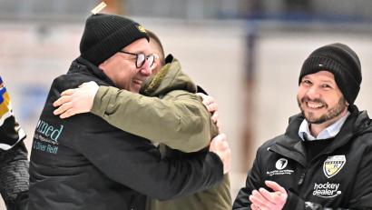 Bild: Hubert Ziegler
Wunschkandidat von Chris Spanger: Christian Zessack (links) bleibt Trainer der Wild Lions. Doch wie tickt der Coach eigentlich und was bedeutet die Verlängerung für die Kaderplanung?