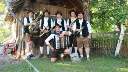 Bild: Alwin Heim
Die Vöichtacher Rucksack-Musi feiert ihr 20-jähriges Bestehen am 7. März.