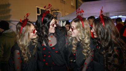 Archivbild: mcl
Amor als Gruppenkostüm: In diesem Jahr fällt der Faschingssamstag auf den Valentinstag, 14. Februar.