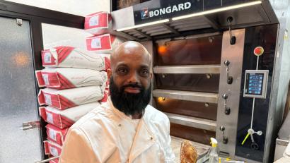 Bild: Michael Evers/dpa
Der Gewinner des Pariser Baguette-Wettbewerbs darf mit seinen Broten ein Jahr lang den Élysée-Palast beliefern.