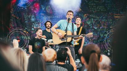 Bild: Alex Dietrich/exb
Die Coldplay-Tribute-Band Viva La Vida tritt am 19. März um 19.30 Uhr in der Schwarzachtalhalle in Neunburg vorm Wald auf.