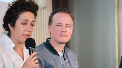 Bild: Annette Riedl/dpa
Theaterprojekt aus dem ewigen Eis: Regisseur Jan-Christoph Gockel arbeitet am Antarktis-Stück „Polaris“. (Archivbild)