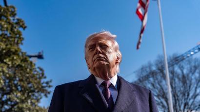 Bild: Alex Brandon/AP/dpa
Trump beharrt darauf, dass der Iran keine Atomwaffen haben darf.