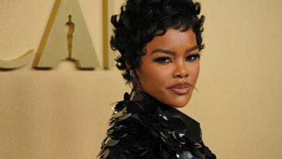 Bild: Jordan Strauss/Invision/AP/dpa
Teyana Taylor ist als beste Nebendarstellerin für einen Oscar nominiert. (Archivbild)