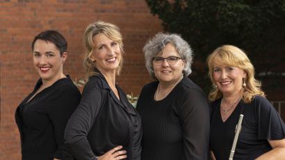 Bild: Andreas Riedel
Die Avantgardinen: Sandra Schwarz, Kathi Schiller, Ursula Dollinger, Christine Truchseß-Sudermann