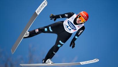 Bild: Georg Hochmuth/APA/dpa
Selina Freitag wurde beim Skisprung-Weltcup in Hinzenbach beste Deutsche.