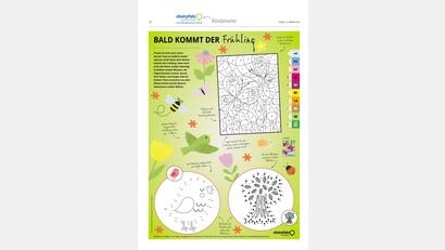 Bild: Oberpfalz Medien
Malen und Rätseln.