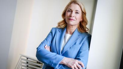 Bild: Kay Nietfeld/dpa
Die Bahnchefin wirbt um Geduld für die grundlegende Sanierung der Schiene. (Archivbild)